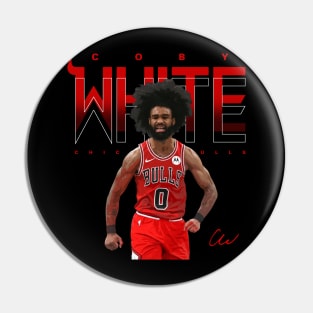 Coby White Pin