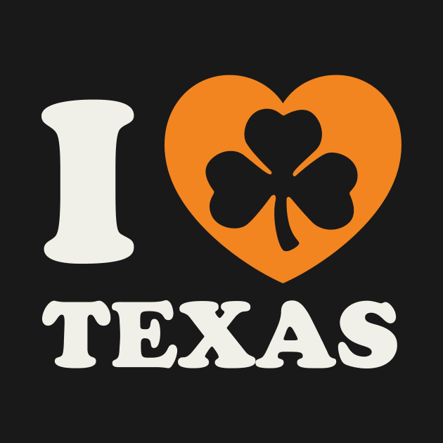 St Patricks Day Texas Irish Houston Dallas Shamrock by PodDesignShop