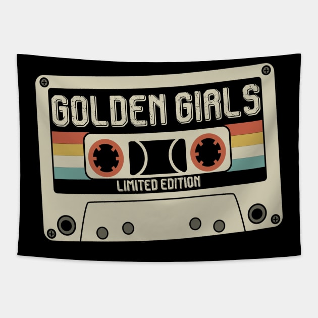 Golden Girls  - Limited Edition - Vintage Style Tapestry by Debbie Art