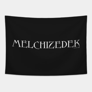 Meshuggah Parody Melchizedek Metal Logo Tapestry