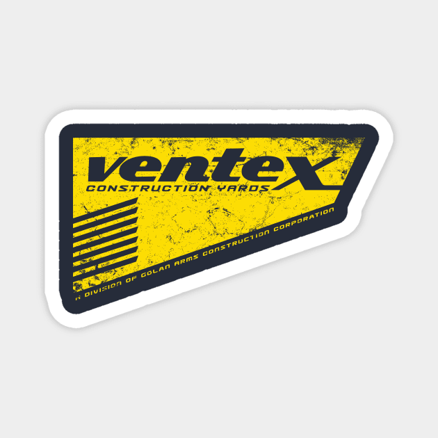 VenteX Construction Yards Magnet by MindsparkCreative