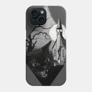 Spooky Cat Phone Case