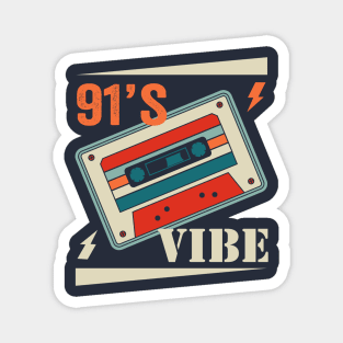 91’s Old Vibe Magnet