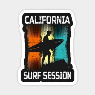 California Surf Session Magnet