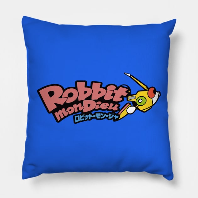 Jumping Flash / Robbit mon Dieu Pillow by Virtual Memory Unit