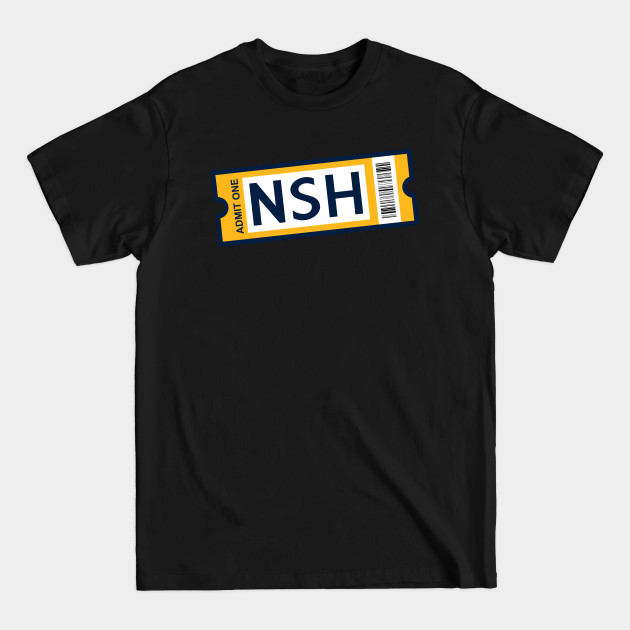 Discover NSH Hockey Ticket - Nashville - T-Shirt