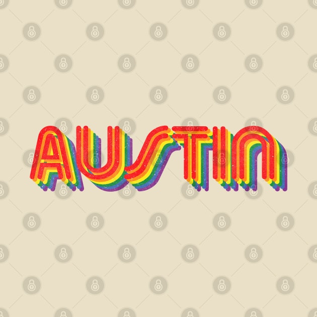 Austin Pride Vintage retro shirt by BrotherKillBrother