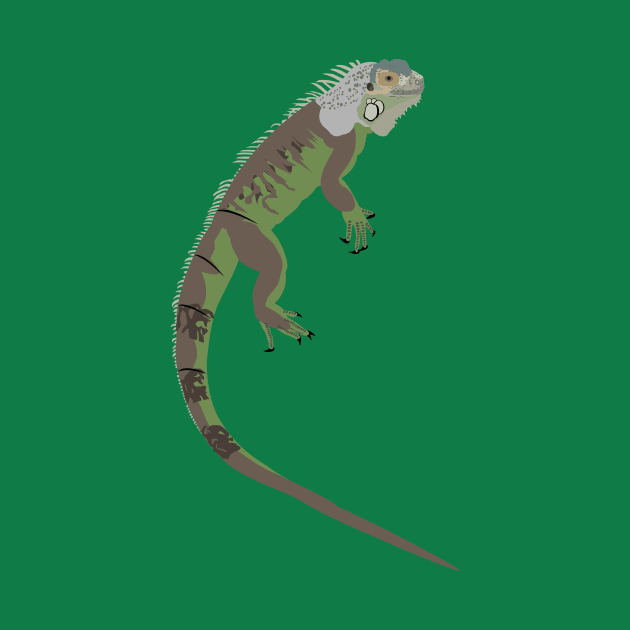 Green Iguana by stargatedalek