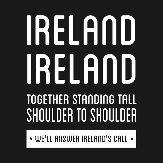 Ireland national anthem — Ireland’s Call by stariconsrugby