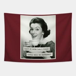 Little Miss Fitness Gift Women Gym Lover Gag Tapestry