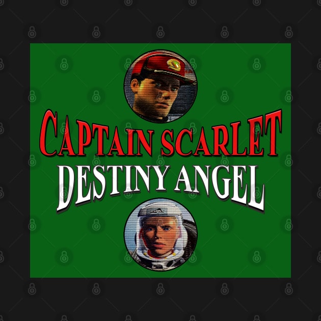 Captain Scarlet & Destiny Angel by The Black Panther