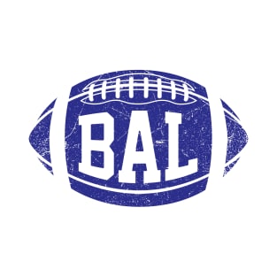 BAL Retro Football - White T-Shirt