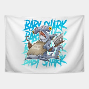 baby shark Tapestry