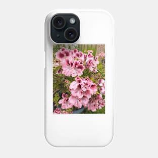 Pelargonium Flower Peach Pink Phone Case