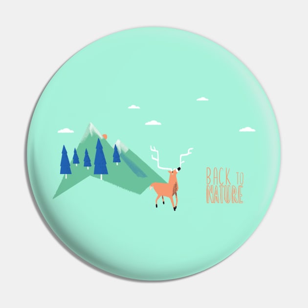 Back to Nature Pin by BabyKarot