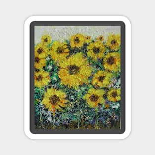 Sunflowers Magnet