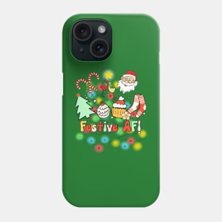 funny christmas AF Phone Case