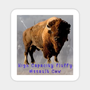 Bison - High Capacity Fluffy Assault Cow Magnet