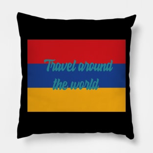 Travel Around the World - Armenia Pillow