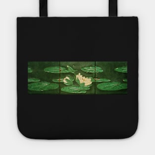 Tiled Water Lilies Tote