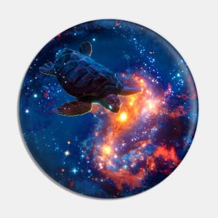 Cosmic Turtle Pin