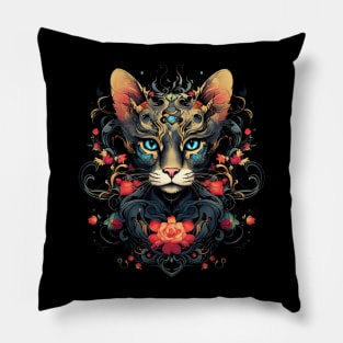 Warrior Cat Gifts fo Cats Lover Gifts for Warriors Pillow