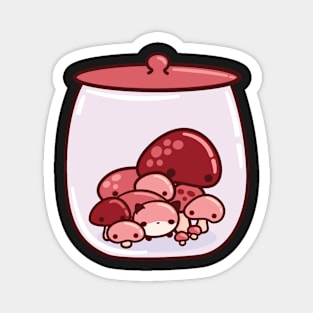 Jar of mushrooms Magnet