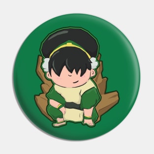 Toph Avatar the Last Airbender Pin