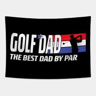 Golf Dad, Best Dad by Par Father's Day design Tapestry