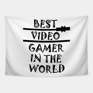 Best Video Gamer Tapestry