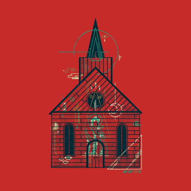 The Church of Ancient Horrors by againstbound