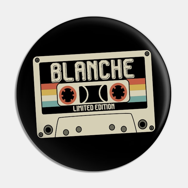 Blanche - Limited Edition - Vintage Style Pin by Debbie Art