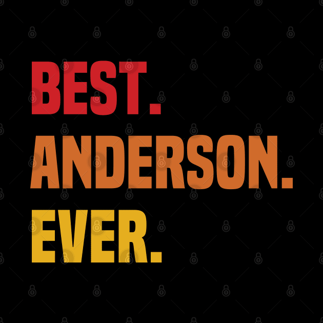 BEST ANDERSON EVER ,ANDERSON NAME by tribunaltrial