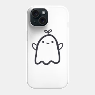 cute friendly ghost design Phone Case