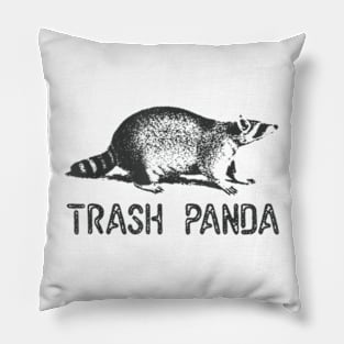 Trash Panda T-Shirt - Funny Racoon Tee Pillow