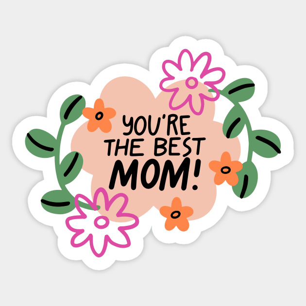 World's best mama' Sticker