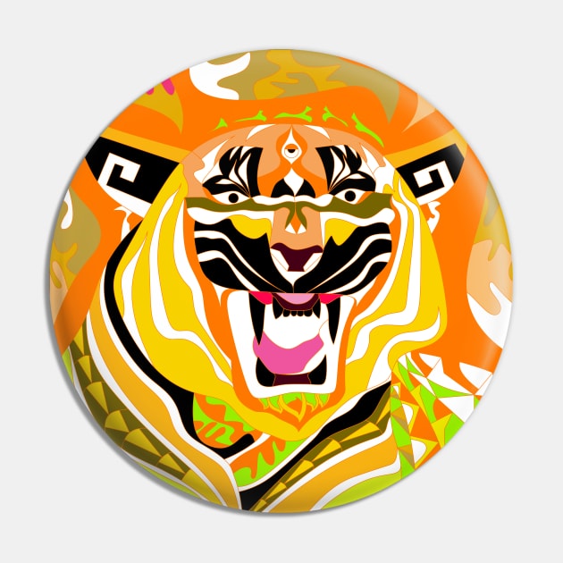 tiger in bengal zodiac in china wallpaper art in dark Pin by jorge_lebeau