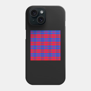 Neon Aesthetic Daviana 2 Hand Drawn Textured Plaid Pattern Phone Case