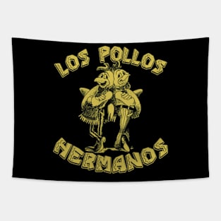 YELLOW LOS POLLOS Tapestry