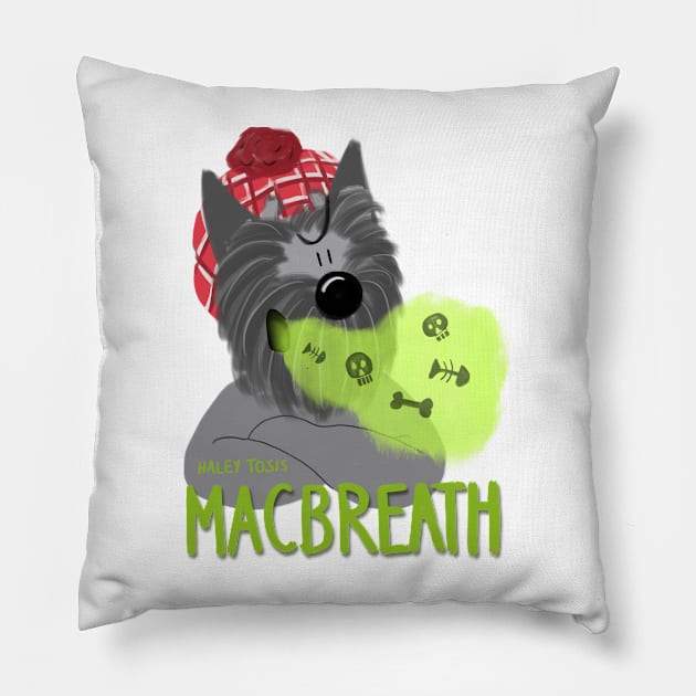 Macbreath! Pillow by Hallo Molly