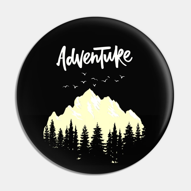 Hiking the top alone Pin by Gatofiero