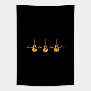 Heartbeat Natural Acoustic Guitars Tapestry