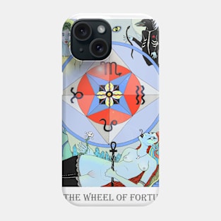 Tarot The wheel of fortune Phone Case