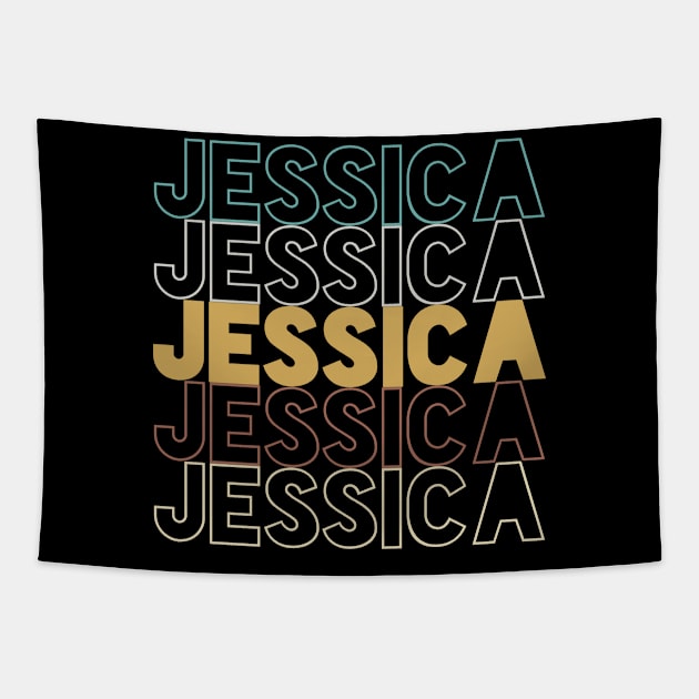 Jessica Tapestry by Hank Hill