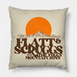 Flatt and Scruggs Rising Sun Pillow