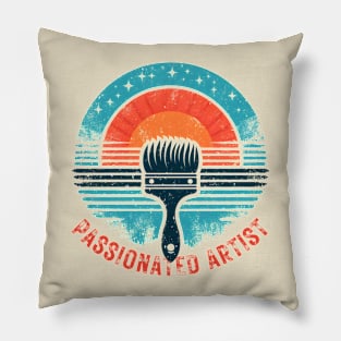 passionate artist Pillow