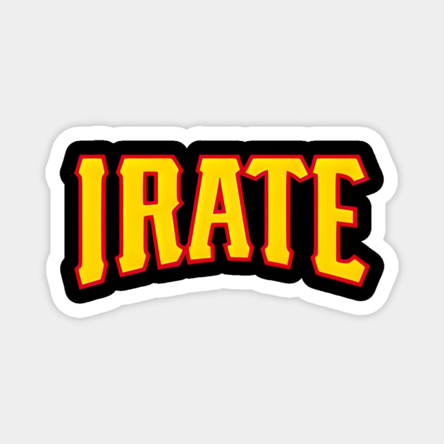 Irate Magnet by Happy Guy