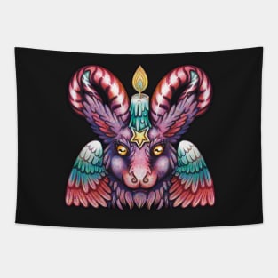 Kawaii Baphomet Tapestry