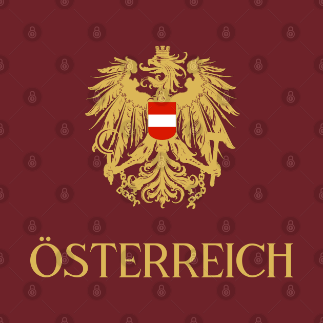 Disover Österreich Gold - Austria - T-Shirt