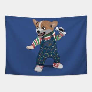 Corgi no Chucky Tapestry